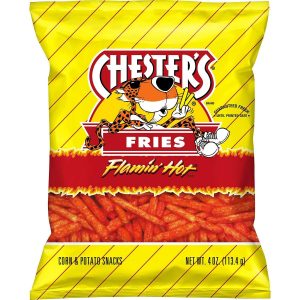 Chester's Flamin hot Fries 4oz